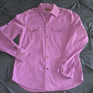 Express mens long sleeve dress shirt